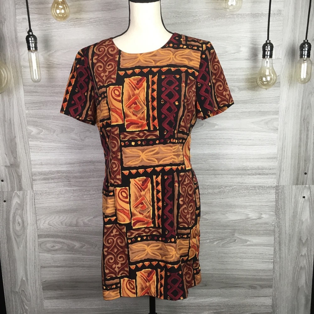 John Roberts Petite Zipper Back Dress Size 10P